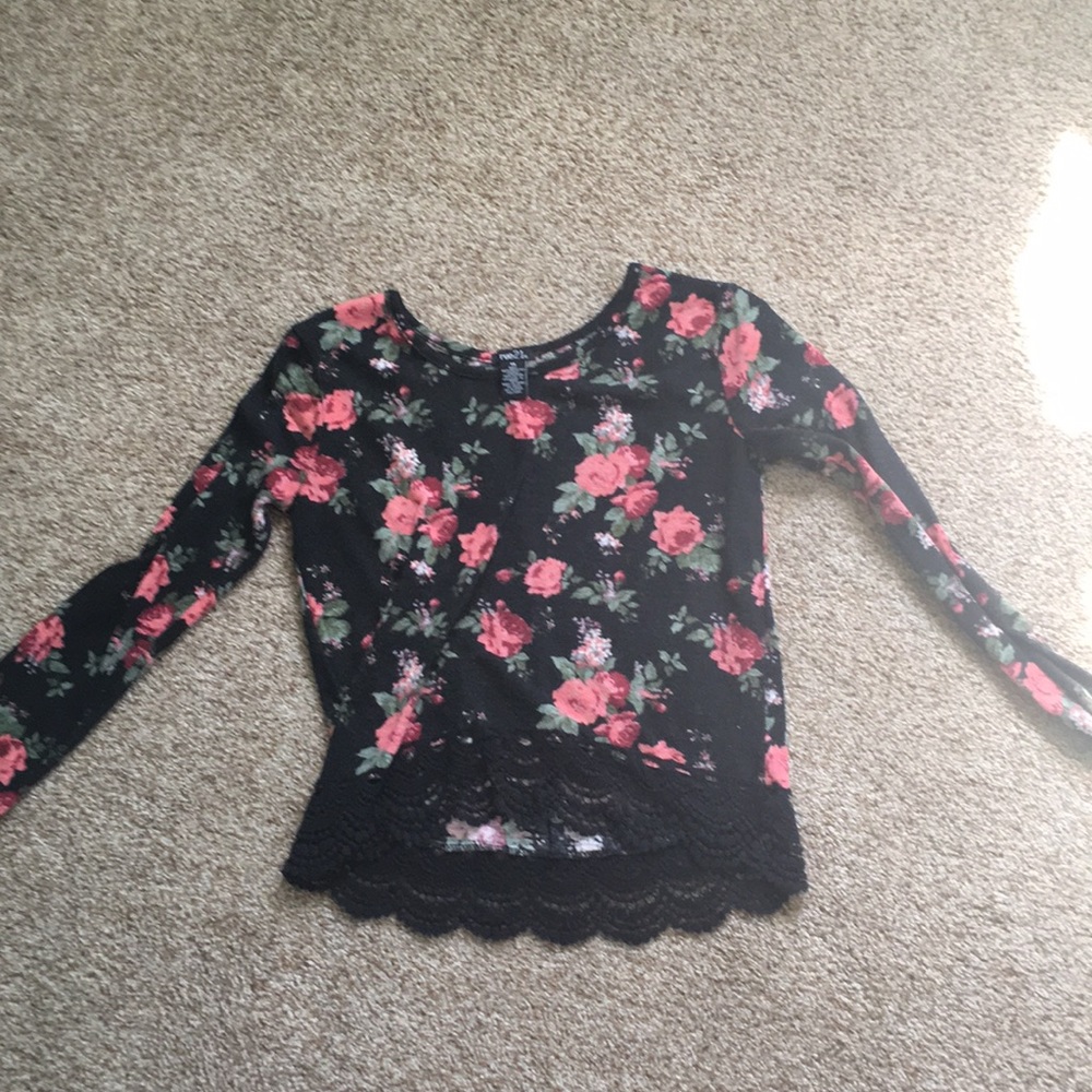 Cropped sweater